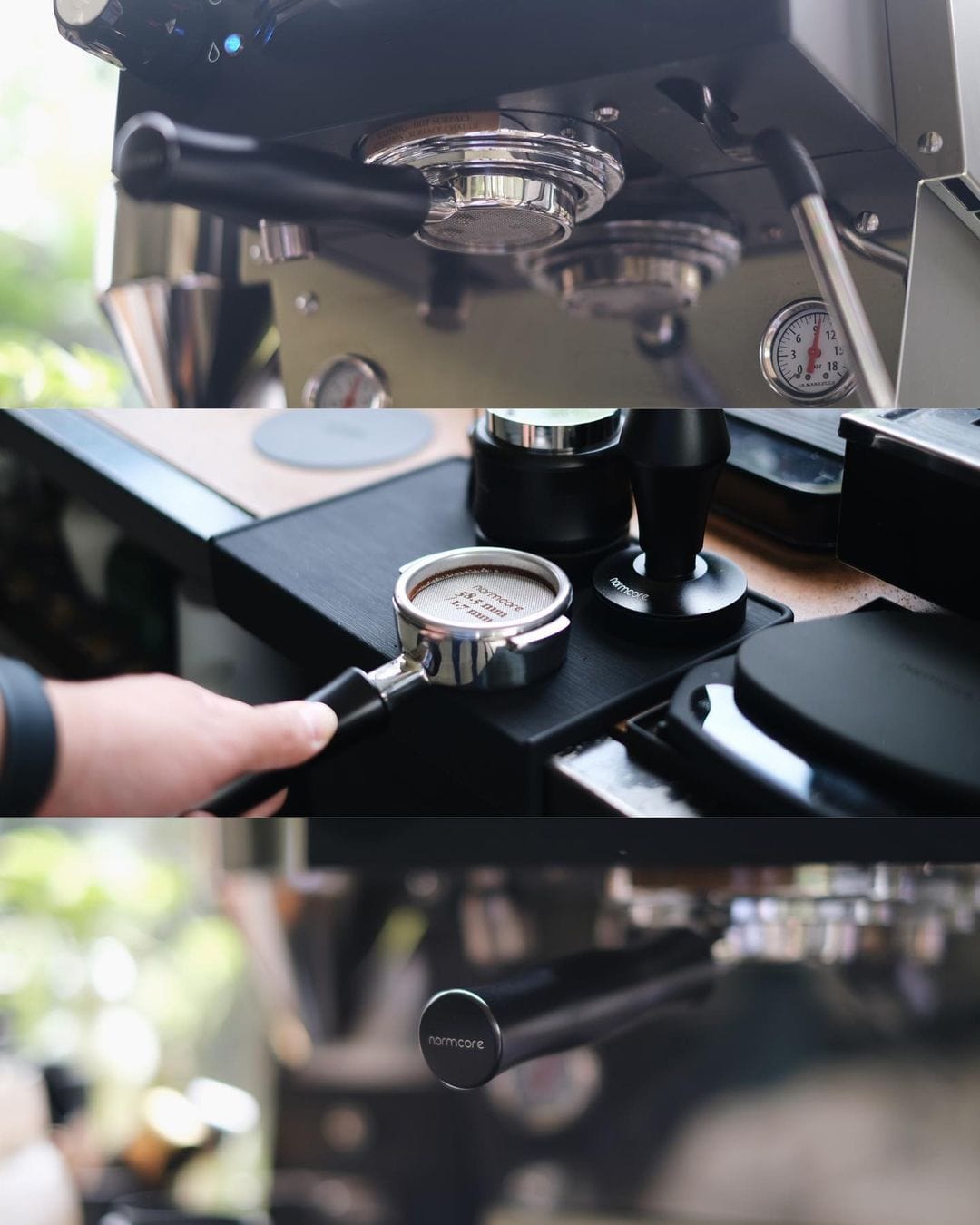 Bottomless Portafilter // Barista Espresso Machine Coffee Shop