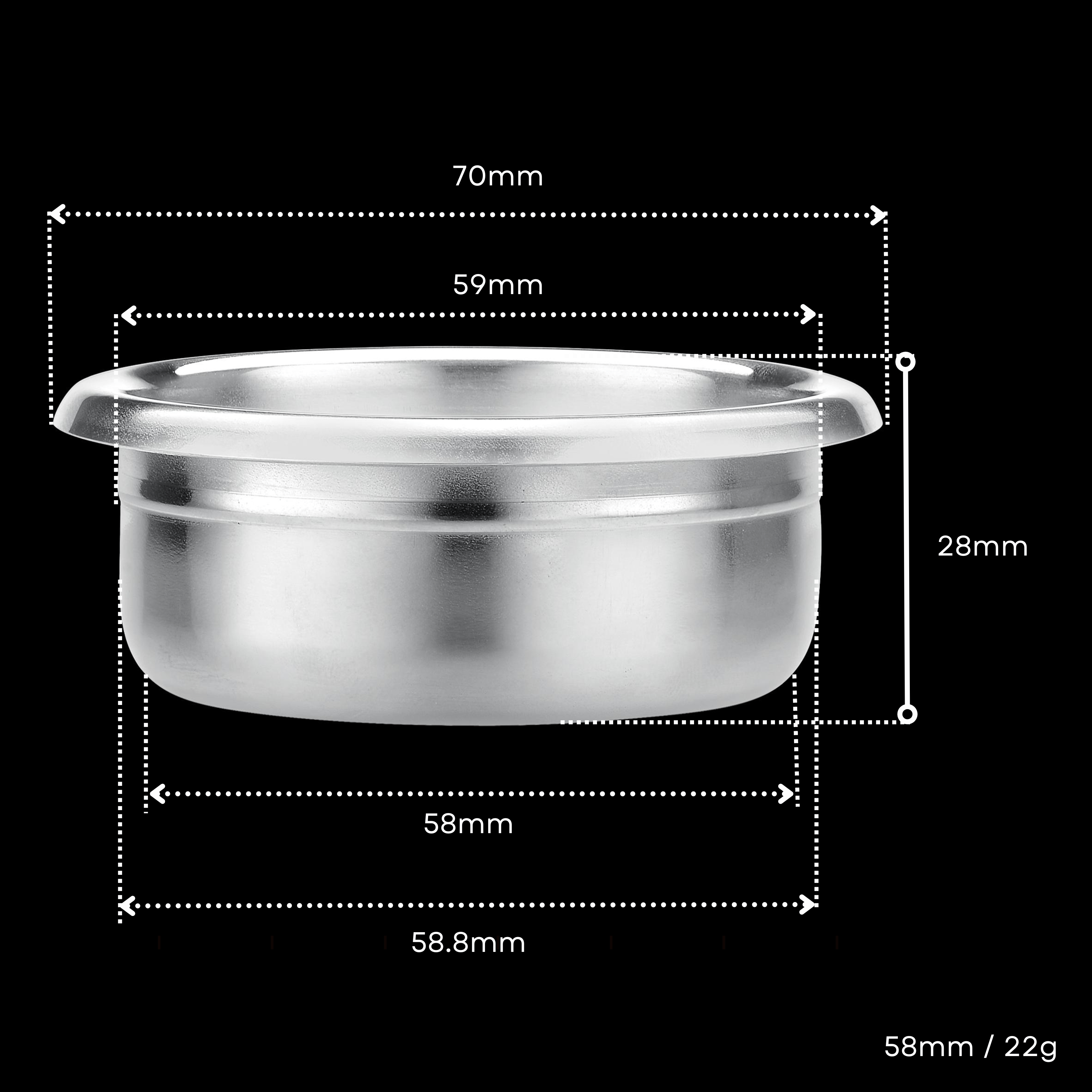 Normcore / Espresso High Extraction Filter Basket - Double Layer