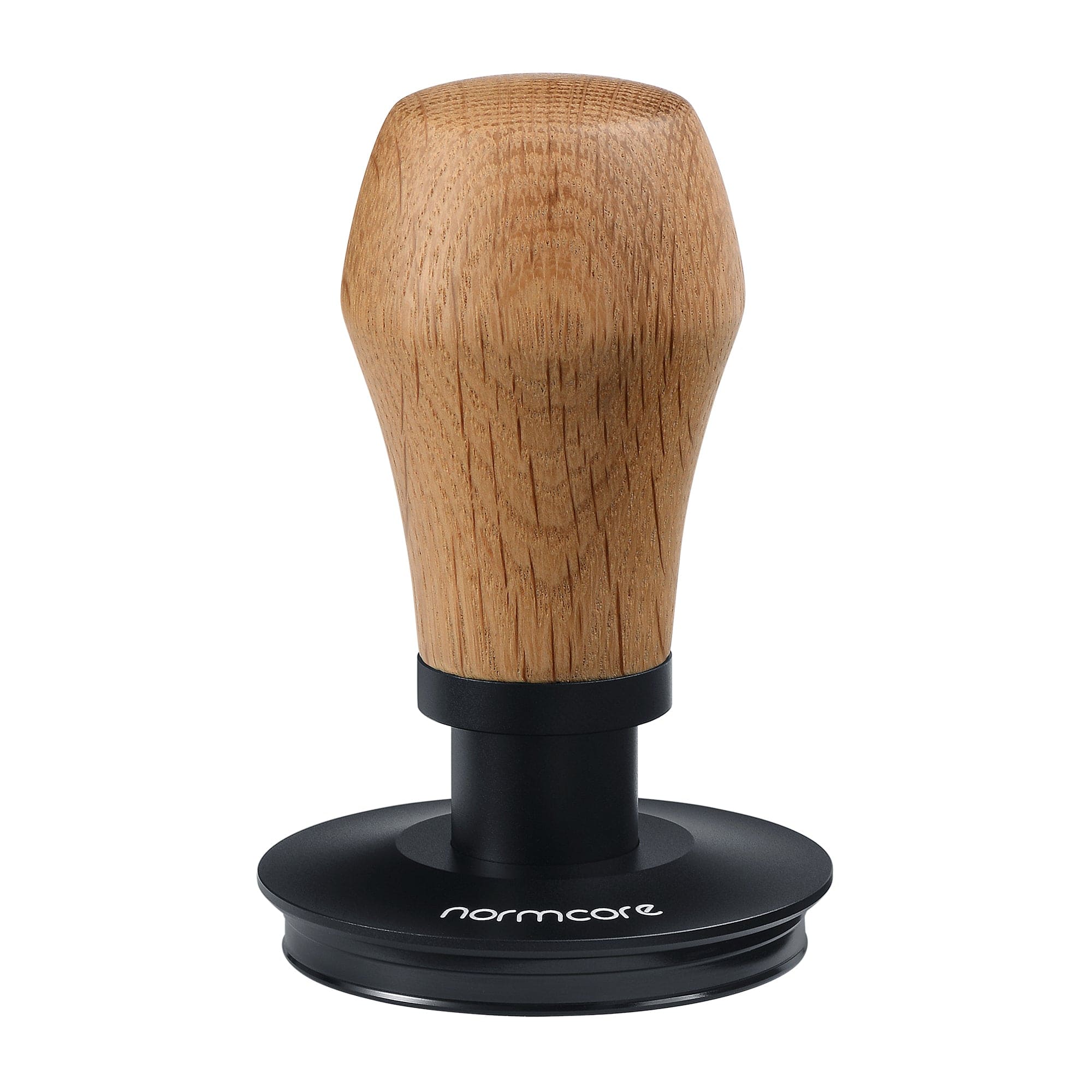 Normcore / V4 Spring-loaded Tamper  - OAK - Titanium PVD Coating Base