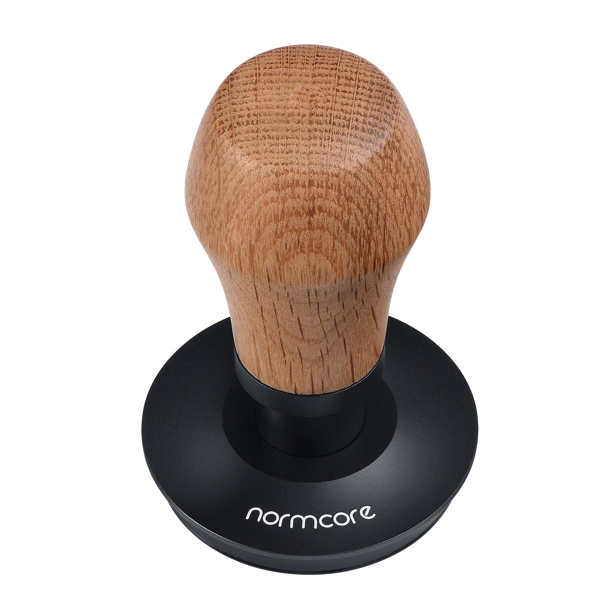 Tamper con resorte Normcore / V4 - NOGAL - Base con revestimiento de PVD de titanio