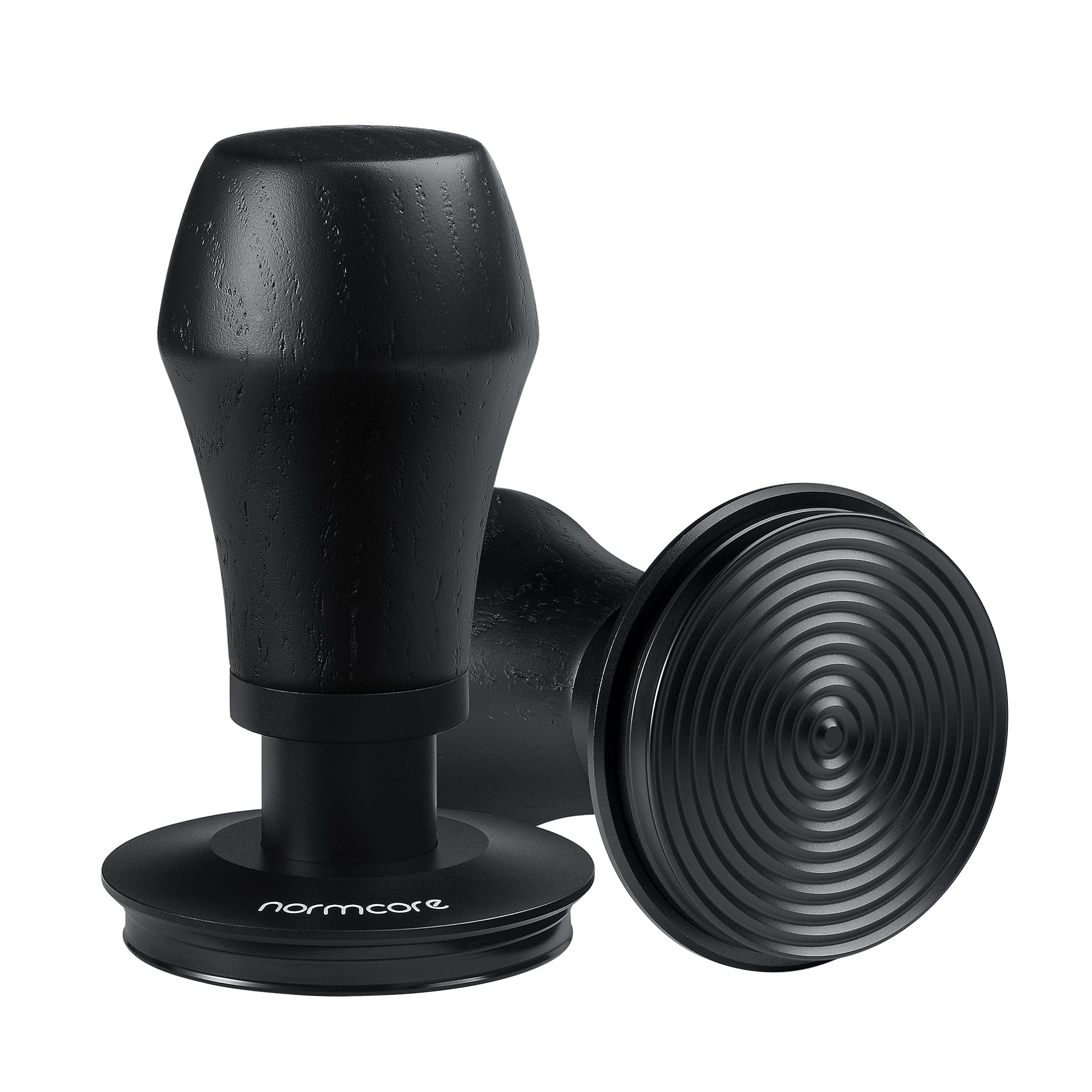 Normcore / V4 Spring-loaded Tamper  - OAK - Titanium PVD Coating Base