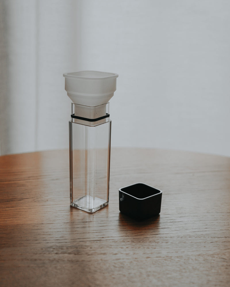 Single Dose Coffee Bean Cellar Storage Tubes 10 Pcs Dosing Glass